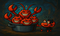 Логотип Раки в атаке