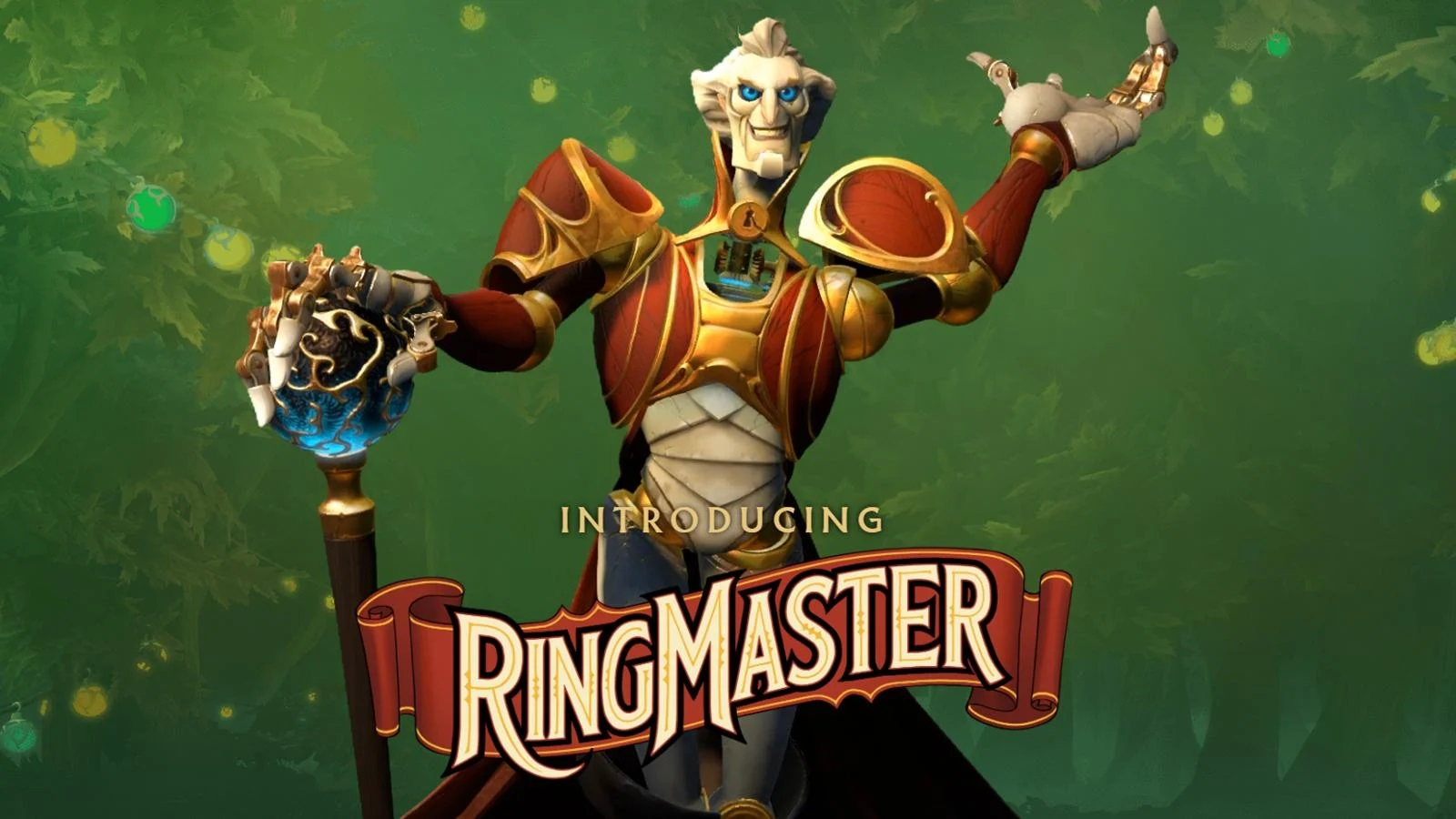 В Dota 2 добавили нового героя Ringmaster фото